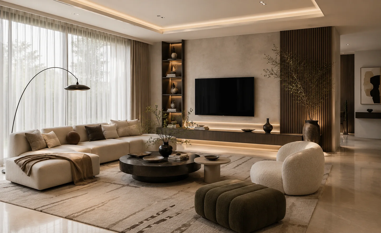 AZM Decor interior fit-out project in Dubai